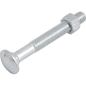 Parafuso francês zincado 3/8" x 3" com porca VONDER