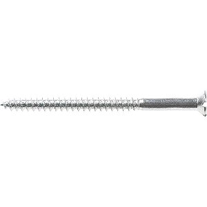 Parafuso madeira 2,5mm x 16mm cabeça chata zincado caixa com 500 peças VONDER