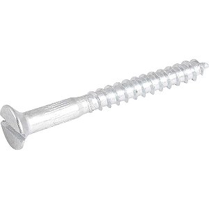 Parafuso madeira 4,2mm x 40mm cabeça chata zincado VONDER