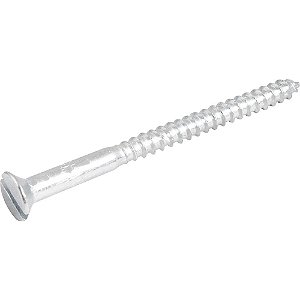 Parafuso madeira 5,5mm x 75mm cabeça chata zincado VONDER