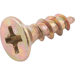 Parafuso madeira chipboard cabeça chata fenda cruzada/phillips 3,5mm x 12,0mm caixa com 1.000 peças VONDER