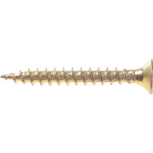 Parafuso madeira chipboard cabeça chata fenda cruzada/pozidrive 3,0mm x 25,0mm caixa com 500 peças VONDER