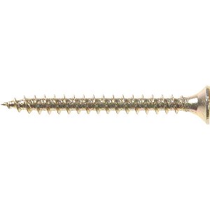 Parafuso madeira chipboard cabeça chata fenda cruzada/pozidrive 3,5mm x 35,0mm caixa com 500 peças VONDER