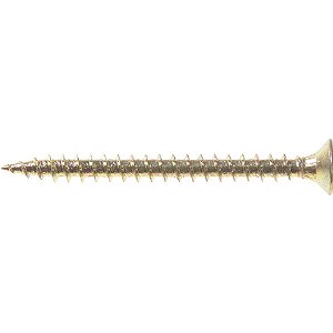 Parafuso madeira chipboard cabeça chata fenda cruzada/pozidrive 3,5mm x 40,0mm caixa com 500 peças VONDER
