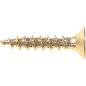 Parafuso madeira chipboard cabeça chata fenda cruzada/pozidrive 3,0mm x 16,0mm caixa com 1.000 peças VONDER