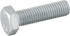 Parafuso sextavado MA 12mm x 45mm rosca total zincado VONDER