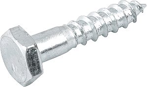 Parafuso sextavado rosca soberba 1/4" x 30mm cartela com 4 peças VONDER