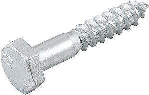 Parafuso sextavado rosca soberba 1/4" x 35mm cartela com 4 peças VONDER