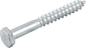 Parafuso sextavado rosca soberba 3/16" x 40mm cartela com 5 peças VONDER