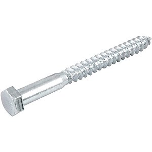 Parafuso sextavado rosca soberba 3/8" x 100mm cartela com 2 peças VONDER