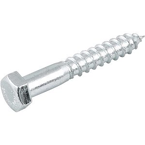 Parafuso sextavado rosca soberba 3/8" x 60mm cartela com 2 peças VONDER