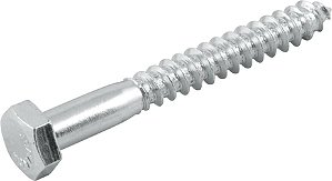 Parafuso sextavado rosca soberba 5/16" x 65mm cartela com 2 peças VONDER