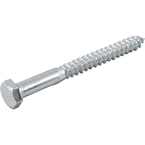 Parafuso sextavado rosca soberba 5/16" x 80mm cartela com 2 peças VONDER