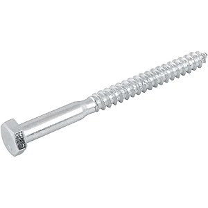 Parafuso sextavado rosca soberba 5/16" x 90mm cartela com 2 peças VONDER