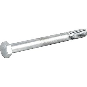 Parafuso sextavado zincado 1/2" x 5" UNC rosca parcial caixa com 50 peças VONDER