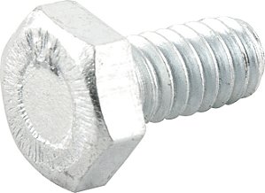 Parafuso sextavado zincado 1/4" x 1/2" UNC rosca total caixa com 500 peças VONDER