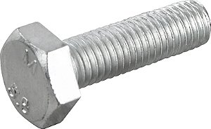 Parafuso sextavado zincado 10mm x 35mm MA rosca total VONDER