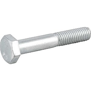 Parafuso sextavado zincado 10mm x 60mm MA rosca parcial VONDER