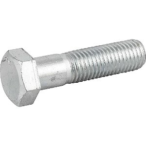Parafuso sextavado zincado 3/4" x 3" UNC rosca parcial caixa com 20 peças VONDER