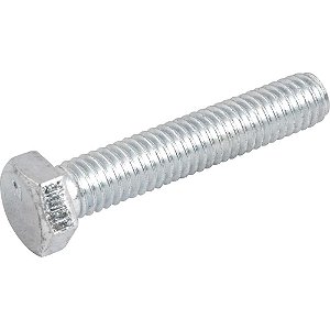 Parafuso sextavado zincado 3/8" x 2" UNC rosca total VONDER