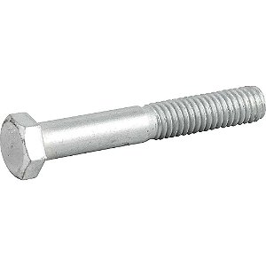 Parafuso sextavado zincado 3/8" x 2.1/2" UNC rosca parcial VONDER