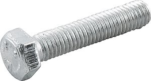 Parafuso sextavado zincado 5mm x 25mm MA rosca total caixa com 500 peças VONDER