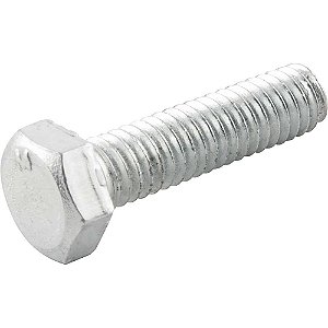 Parafuso sextavado zincado 5/16" x 1.1/4" UNC rosca total caixa com 200 peças VONDER