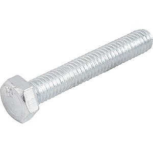 Parafuso sextavado zincado 5/16" x 2" UNC rosca total VONDER