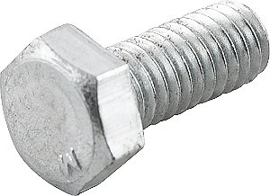 Parafuso sextavado zincado 5/16" x 3/4" UNC rosca total caixa com 200 peças VONDER