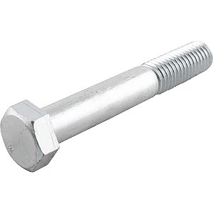 Parafuso sextavado zincado 5/8" x 4" UNC rosca parcial caixa com 20 peças VONDER