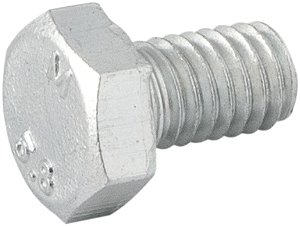 Parafuso sextavado zincado 6mm x 10mm MA caixa com 500 peças VONDER