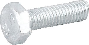 Parafuso sextavado zincado 6mm x 20mm MA rosca total caixa com 500 peças VONDER