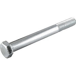 Parafuso sextavado zincado 7/8" x 8" UNC rosca parcial  Kit com 10 peças VONDER