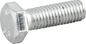 Parafuso sextavado zincado 8mm x 25mm MA rosca total caixa com 200 peças VONDER