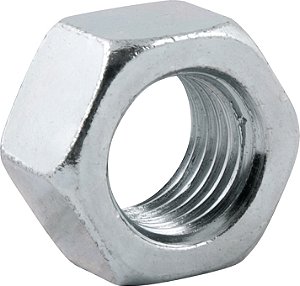 Porca sextavada 1" UNC zincada cartela com 2 peças VONDER