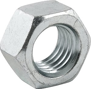 Porca sextavada 3/4" UNC zincada cartela com 2 peças VONDER