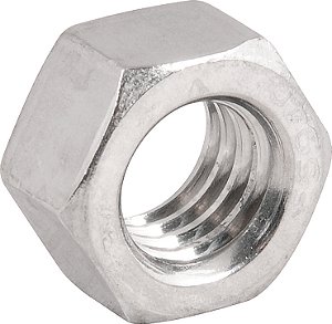 Porca sextavada inox UNC 3/8" VONDER