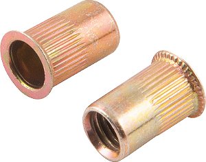 Rebite de rosca em aço carbono rosca M5 x 13,0mm cabeça pequena VONDER