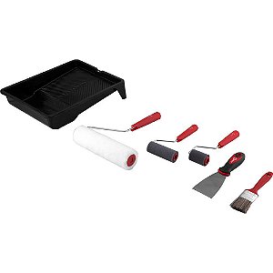 Conjunto para pintura e decoração com 7 peças NOVE54