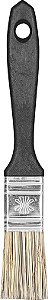 Pincel 1" com cerdas gris cabo preto Batalha 300/3 ATLAS