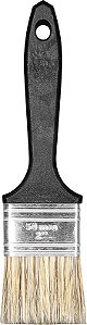 Pincel 2" com cerdas gris cabo preto Batalha 300/5 ATLAS