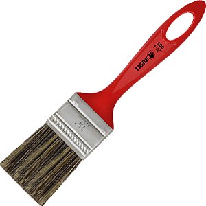 Pincel trincha simples 1.1/2" cerda gris TIGRE