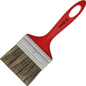Pincel trincha simples 3" cerda gris TIGRE