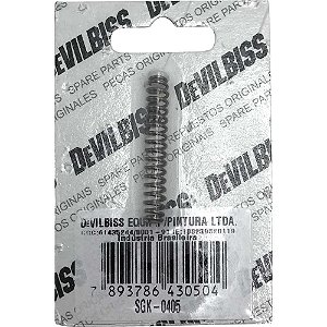 Mola para ara pistolas de pinturas SGK-505 (pressão) e FLG-515S (sucção) SGK-0405 DEVILBISS.