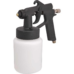 Pistola para pintura por sucção 1,2mm corpo plástico com caneca de nylon 650ml 90S ARPREX