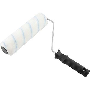 Rolo de lã para pintura antirrespingo 23cm com suporte VD 959 VONDER