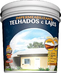 Impermeabilizante para telhados e lajes 16kg 10536 HYDRONORTH