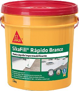 Impermeabilizante Sikafill rápido branco 3,6kg SIKA