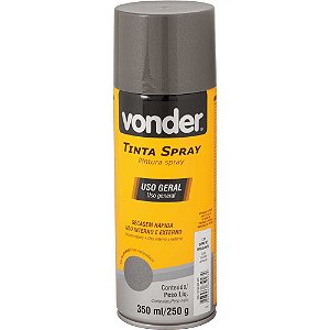 Tinta em spray grafite 350 ml/250g VONDER