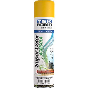 Tinta spray agrícola amarelo NH 400ml TEKBOND